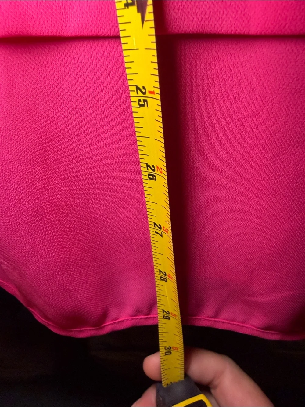 Michael Kors Bright Pink Layered Sleeveless Tunic